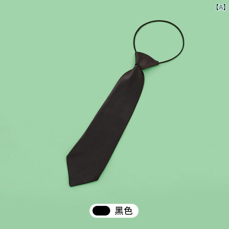 子供ネクタイ 子供用 ネクタイ プルオーバー、 小学生、 幼稚園の 制服、 フォーマル シャツ、 アクセ..