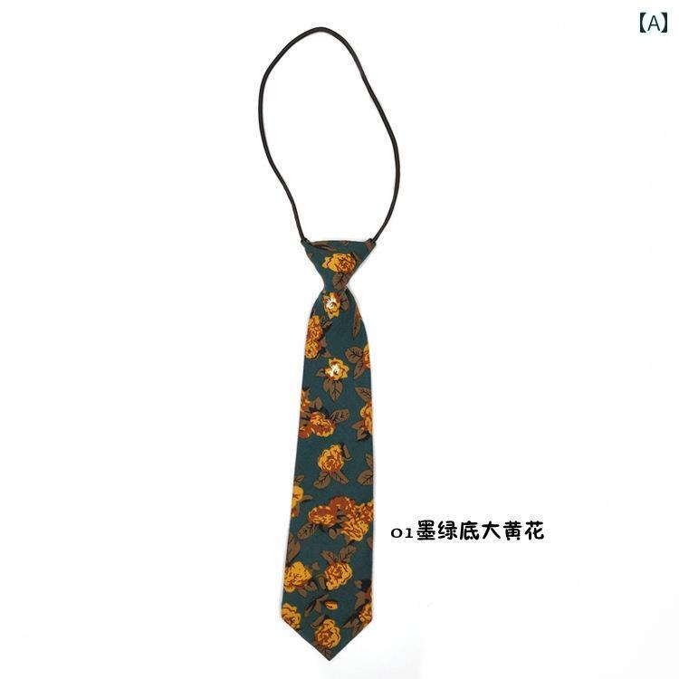 子供ネクタイ 子供用 ネクタイ、 男の子用 プルオーバー ネクタイ、 フラワーガール / ガール用 ランウ..