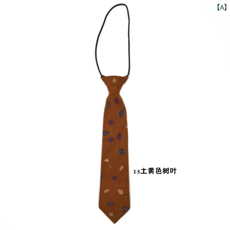 子供ネクタイ 子供用 ネクタイ 男の子 ベビー プルオーバー小さな ネクタイ フラワーガール キャットウ..