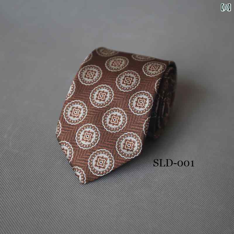 ネクタイ メンズ ビジネス 8 CM メンズ フォーマル ファッション グレー ブルー コーヒー ネクタイ 新郎 ベスト マン ウェディング スーツ ドレス ホスト 花柄 ネクタイ