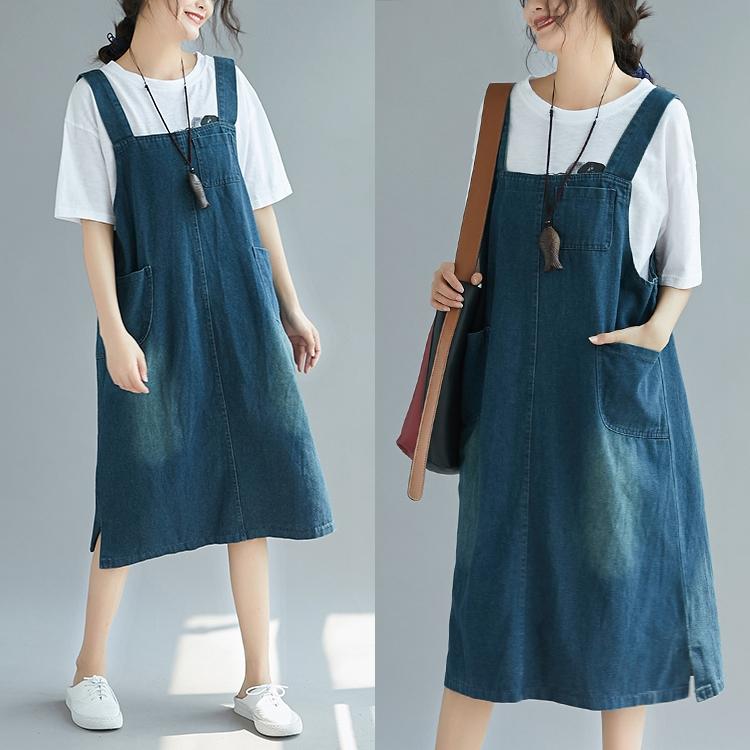 オーバーオールドレス デニムオーバーオール スカート レディース 2024 春 夏 新作 韓国 風 年齢を 感..