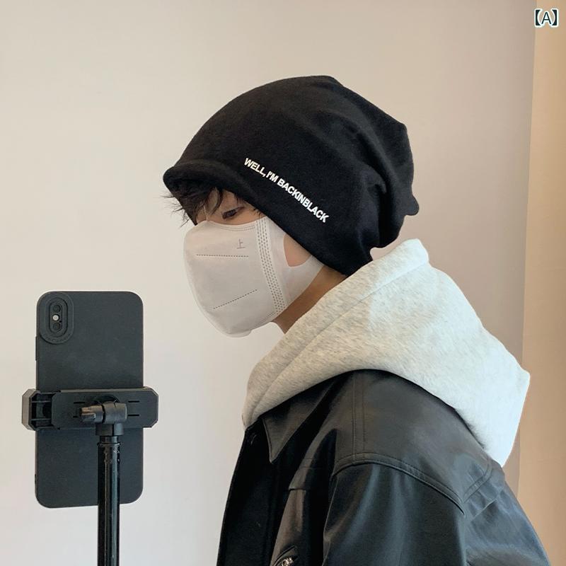 防寒帽子メンズ 秋 冬用 黒 パイル 帽子 メンズファッション 小文字 ニット 防寒 帽子 暖かい 耳 保護 ..