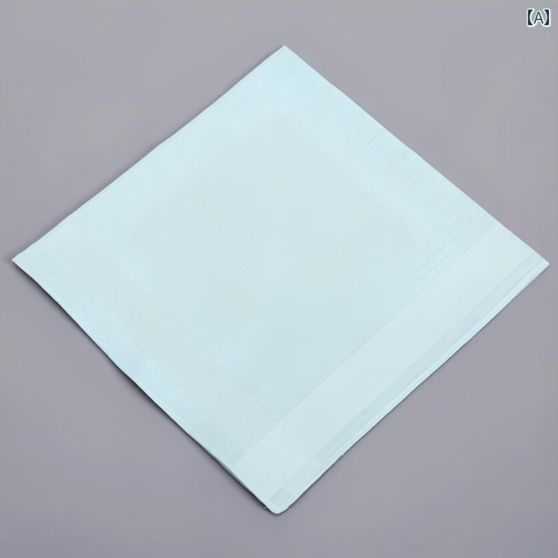 ハンカチ レディース 昔ながらの 古代 スタイルの 女性用 無地 携帯用 汗 拭き シート 80年代 風の 薄手 コットン 大人用 ハンカチ スクエアタオル コットン ウェディング ハンカチ