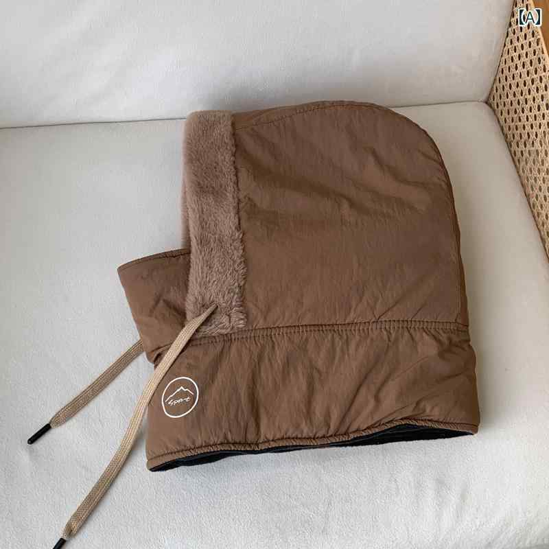 ネックカバー スカーフ 冬用 厚手 サイクリング用 暖かい マスク 男女 兼用 電動 車用 ヘルメット ライ..