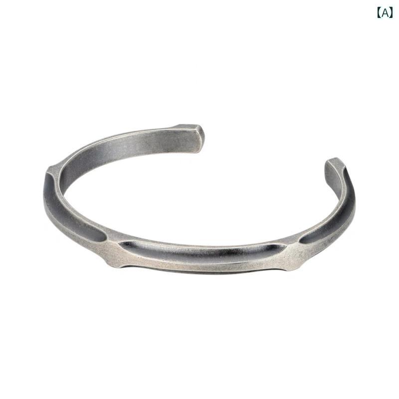 ブレスレット 新しい 星の 棘の 形の ブレスレットの 男性は、 威圧的な 中立的な レトロ スタイルの タイの 銀の 古い 荒れ地の スタイルの ブレスレットの 開口 部を 調整 できます