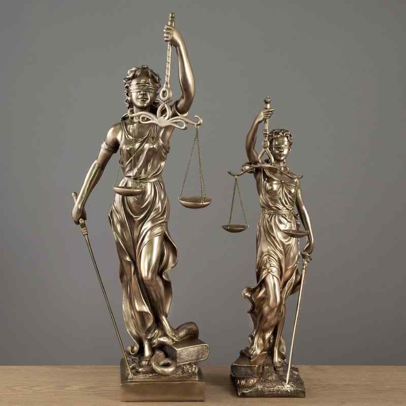 正義のお姫様 彫像 欧 天秤 高級感 オフィス デスク 置物 弁護士事務所 インテリア デスクトップ ディスプレイ 芸術品 装飾品