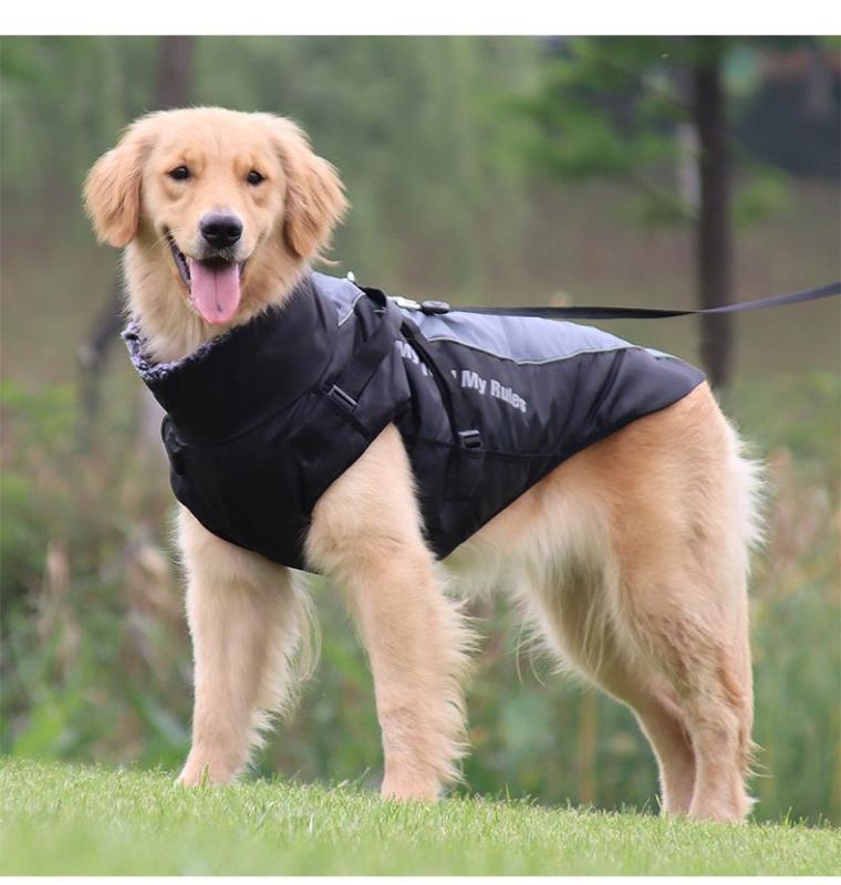 犬用 防寒ジャケット 暖か 保暖 ペット服 欧米スタイル アウトドア 散歩用 秋冬 軽量 ポリエステル フリース素材