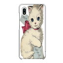 Galaxy A20専用 猫 ネコ Hello かわいい アンティーク調 キャラクター SC-02M SCV46