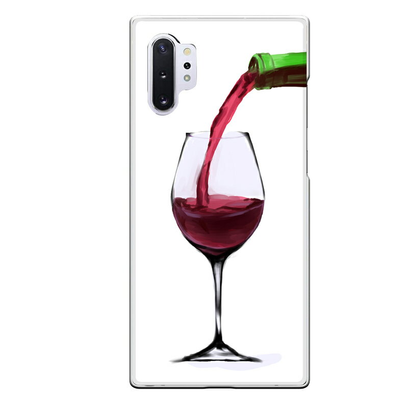 Galaxy Note10+専用 赤ワイン お酒 wine 飲み物 ドリンク ぶどう リアル おしゃれ 油彩 ワインボトル 注ぐ グラスワイン アルコール