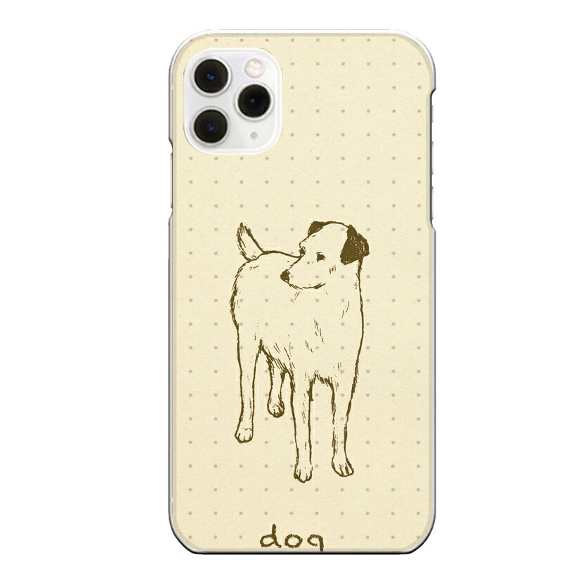 iPhone 11 Pro専用 犬 イヌ dog アニマル 動物 手書き風 おしゃれ 可愛い ペグ ドット シンプル