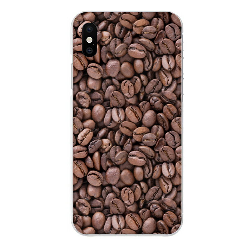iPhone XR専用 コーヒー豆 実写 リアル おもしろ アミューズ コーヒー 珈琲 coffee