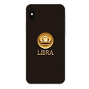 iPhone XR専用 libra 天秤座 恒星 星座 シンプル ラグジュアリー てんびん座