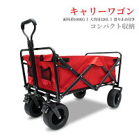 キャリーワゴン アウトドアワゴン キャリーカート 折りたたみキャリーカート 軽量 台車 耐荷重100kg 大容量120L 軽量 マルチキャリー アウトドア 運動会 荷台 荷物運び ワゴン 花火 海水浴 公園 海 バーベキュー BBQ キャンプ 子供 大型タイヤ幅8cm 前輪ストッパー付き