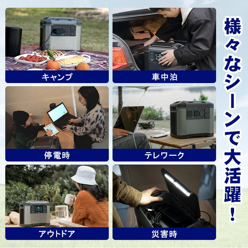 ��2ǯ�ݾ��ա������ȥɥ���Ŭ�ۥݡ����֥��Ÿ� ������ 1008wh 1500w 1.6���֥ե뽼�� PSEǧ�ں� 100wpd �������� AC/DC/USB���� �͵��Υݡ����֥��Ÿ� ��®���� ������Ÿ� ������ �ɺҥ��å� �����к� ������������ �Хåƥ꡼ 3way���� ������ ȯ�ŵ� ������ �����ȥɥ�