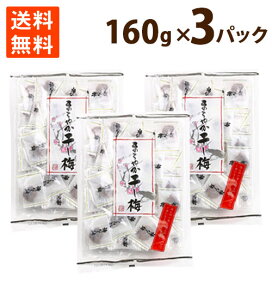 梅 干し梅 まろやか うめ ウメ 種ぬき 甘い すっぱい クエン酸 160g ×3パック 個袋 おやつ お菓子 送料無料 ポイント消化