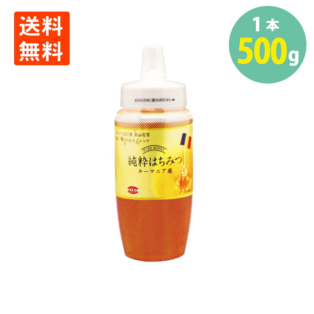 純粋 ルーマニア産 はちみつ 500g 純粋ハチミツ ブレンド 蜂蜜 ポリ容器 送料無料