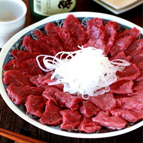 極上天然 馬刺し 赤身 1kg 約20人前 業務用サイズ 馬肉 おつまみ 無添加食品 高級 ギフト お取り寄せ 送料無料