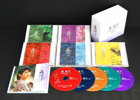 樂天商城 - 【送料無料】 「森昌子〜歌ひとすじ〜　」 CD-BOX(5枚組)