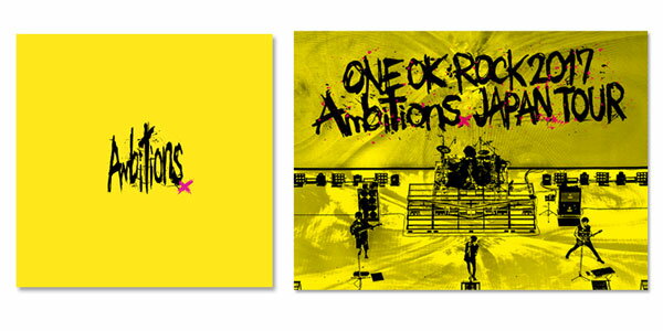  ONE OK ROCK / “Ambitions” CD通常盤 + LIVE DVD セット