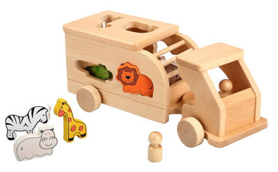 樂天商城 - 【送料無料】 UKK 木製知育玩具 E0704 ムービングズー