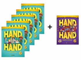 【送料無料】 小学生向け総合英語コースブック Hand in Hand 6 Student Book 5冊セット + Free Teacher's Manual