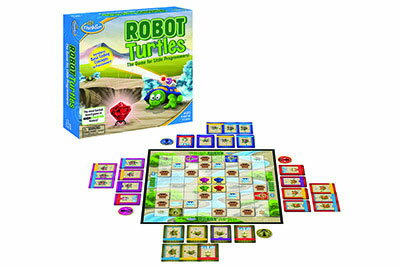  あす楽対応 プログラミング学習ゲーム ThinkFun（シンクファン） ROBOT TUERLES（ロボット・タートルズ）