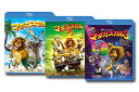 【送料無料】 マダガスカル Blu-ray 3タイトルセット