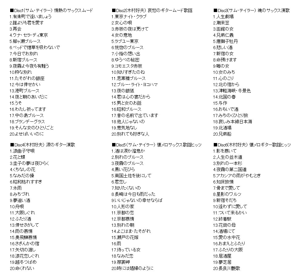 半額品 サム テイラー 木村好夫 情熱と哀愁の昭和歌謡名曲集 Cd6枚組 人気満点 Hunarfoundationpakistan Org 半額品 サム テイラー 木村好夫 情熱と哀愁の昭和歌謡名曲集 Cd6枚組 人気満点 Hunarfoundationpakistan Org