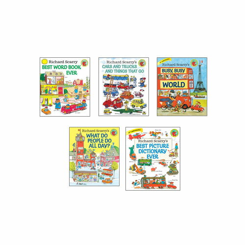 【送料無料】 洋書 リチャード・スキャリーの英語絵本 5冊セット