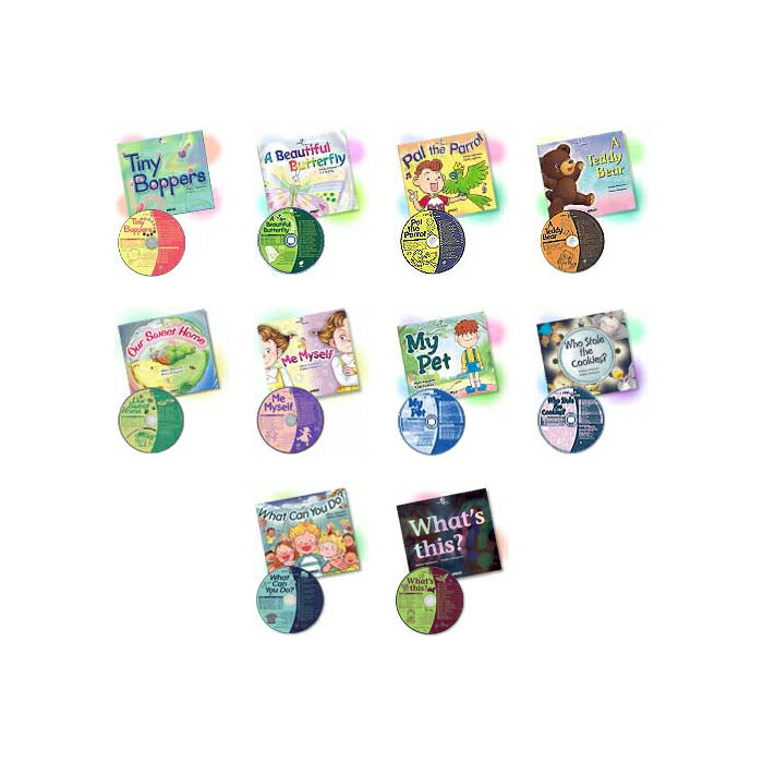 アプリコット出版 洋書 絵本 Picture Books (CD付) Vol.1〜 Vol.10 セット