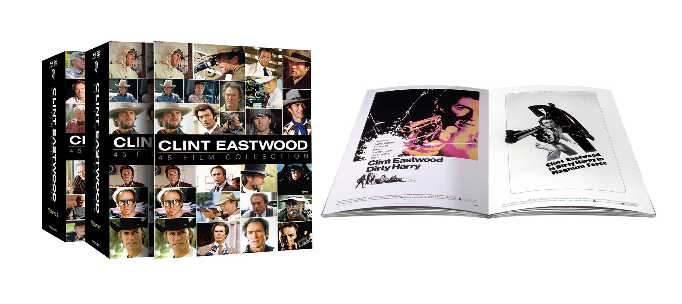 【初回限定生産】ワーナー・ブラザース100周年記念 クリント・イーストウッド 45-Film コレクション(51枚組/スペシャル・ポスターブック付)
