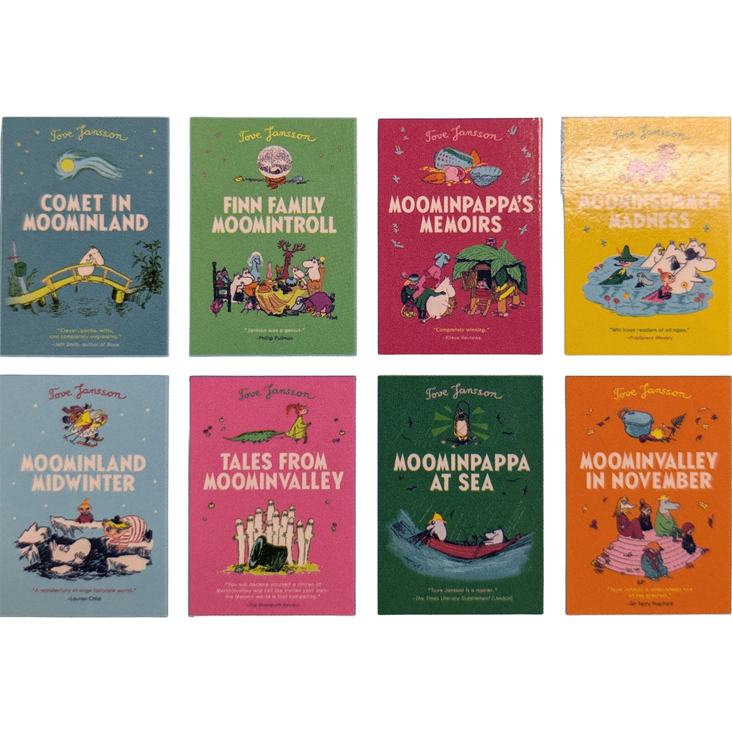 洋書　Moomin（ムーミン・シリーズ）　Paperback8冊セット