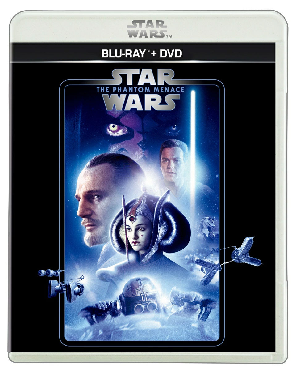 樂天商城 - スター・ウォーズ　エピソード1／ファントム・メナス ブルーレイ ＋ DVD セット