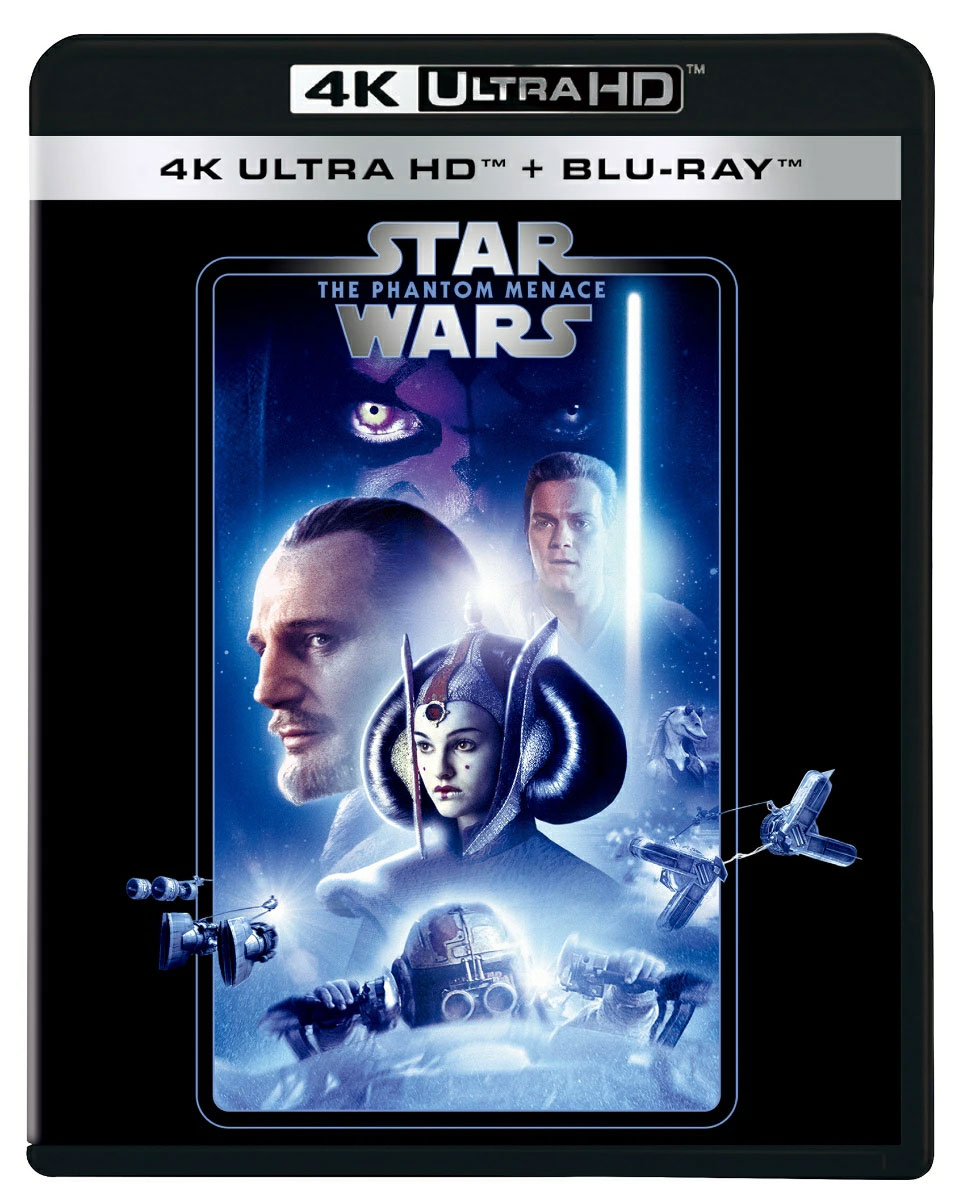 樂天商城 - スター・ウォーズ　エピソード1／ファントム・メナス 4K UHD ＋ ブルーレイ　セット