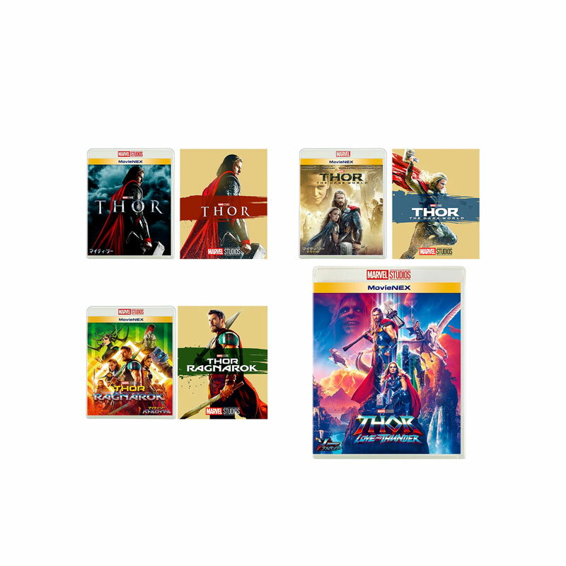 マイティ・ソー ブルーレイ ＋ DVD セット 4タイトルセット