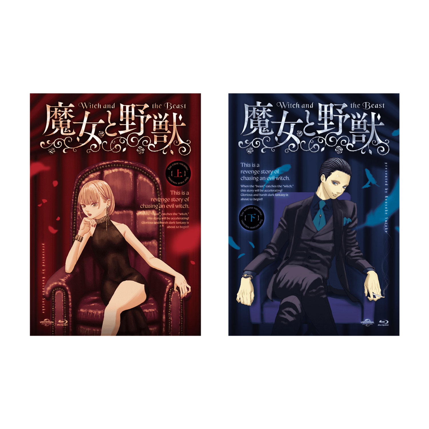 Rakuten - TVアニメ 魔女と野獣 上・下巻 Blu-rayセット