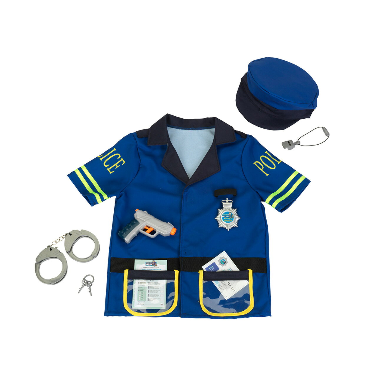 樂天商城 - なりきり玩具　コスチューム　警察官