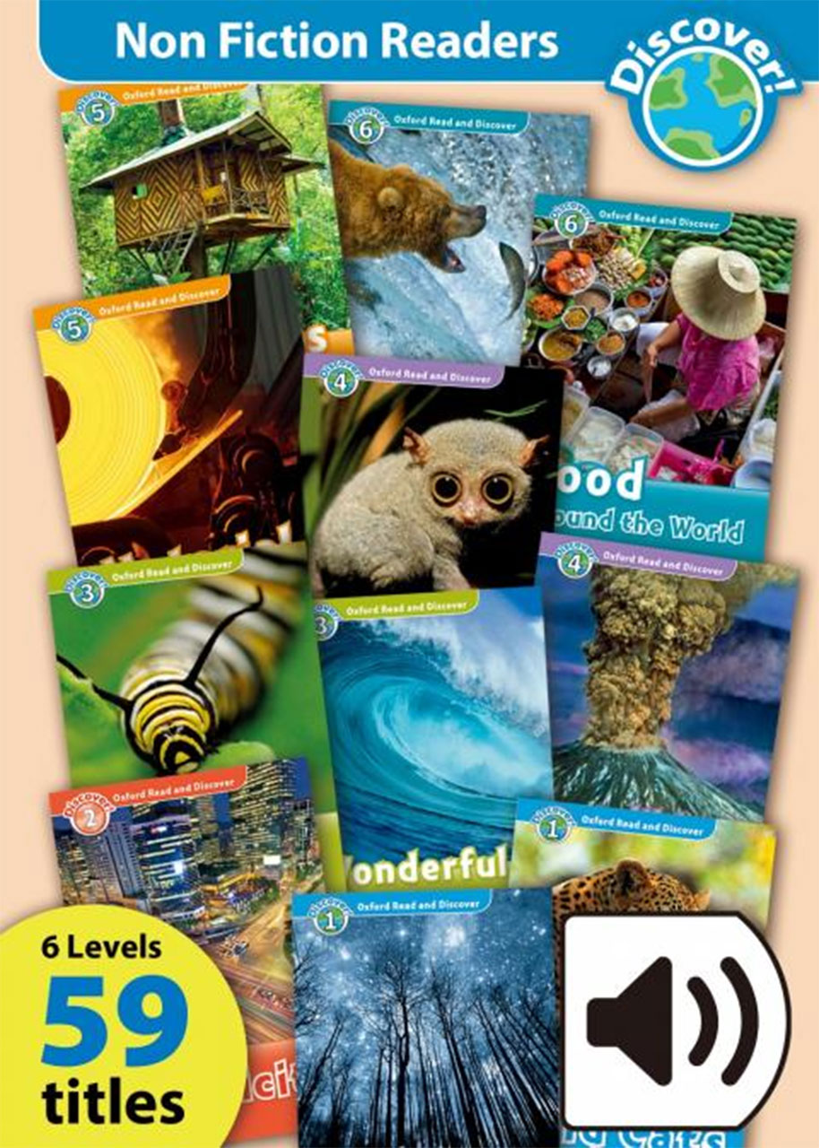 Rakuten - オックスフォード大学出版局 英語図鑑 Oxford Read and Discover: Library Set: All Levels with MP3