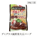 デミグラス風野菜大豆バーグ100g 三育