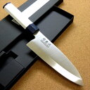 関の刃物 出刃包丁 16.5cm (65mm) 関兼次 1K-6 大同特殊鋼製モリブデンバナジウムステンレス鋼 アルミニウム耐熱ブレードABS樹脂ハンドル 魚や鳥 スッポン等を解体 使用中に力を入れても刃先がしなったり曲がらずに使える刃が厚く重い片刃包丁 右利き用 国産日本製