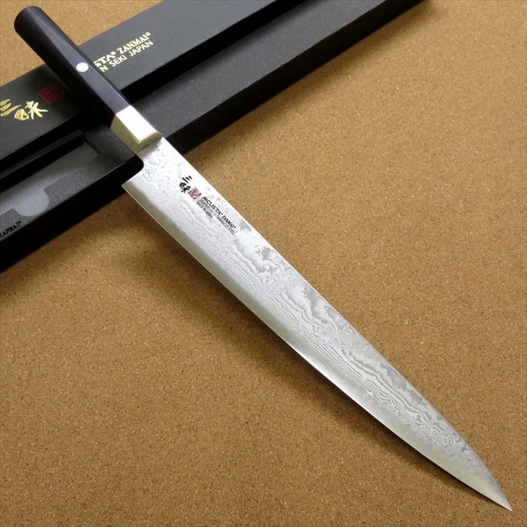 藤次郎 TOJIROカラー筋引 24cm グリーン F-233G 131109