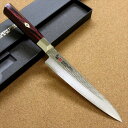 関の刃物 ペティナイフ 15cm (150mm) MCUSTA ZANMAI 三昧 シュープリーム 波目 ダマスカス33層鋼 芯金VG-10 ステンレススチール...