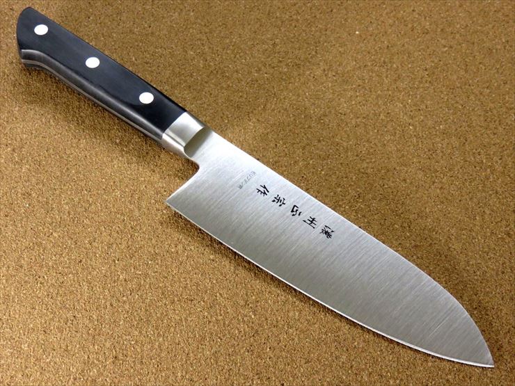 Seki High-Carbon Steel 170mm Santoku (All-Purpose Knife) | Japanese Kitchen Knife