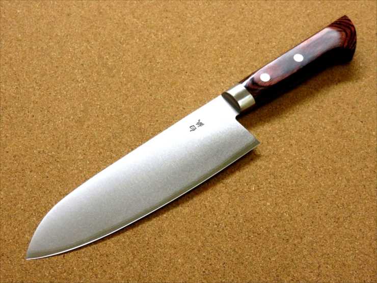 Seki High-Carbon Steel 170mm Santoku (All-Purpose Knife) | Japanese Kitchen Knife – view 2