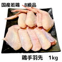 若鶏 手羽先 1kg 国産 国産鶏 鶏肉 訳あり ワケあり B級品 ジョイント ウイング とりにく 鳥肉 とり肉 冷凍 業務用 総額1万円以上 送料無料
