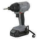 【即日出荷】高儀 EARTH MAN 18V充電式インパクトドライバー SL-IDR180-AS