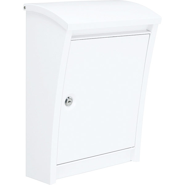 【直送】【日時指定不可】丸三タカギ スタイリッシュポスト ホワイト PE-5901【沖縄・離島配送不可】