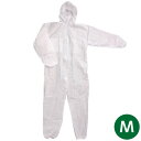 【即日出荷】川西工業 不織布つなぎ服 撥水透湿タイプ M #7016 1着入 作業服 衛生 保護 使い捨て