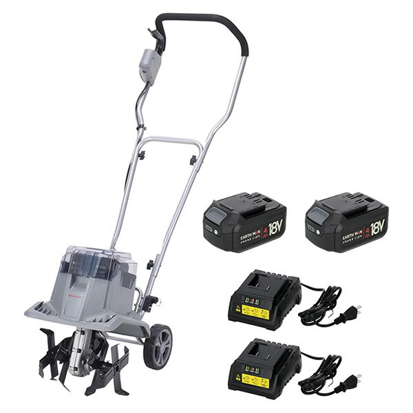 【即日出荷】高儀 EARTH MAN 36V(18V+18V)充電式耕うん機 SL-GCV36-AS SHARE LINK 耕運機
