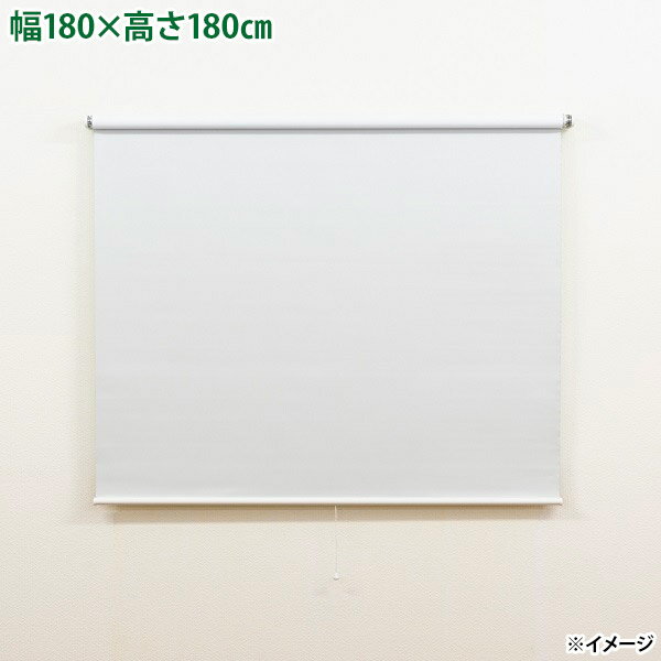 【直送】【日時指定不可】フルネス 強力つっぱりロールスクリーン L2990 遮光オフホワイト【北海道・沖縄・離島配送不可】